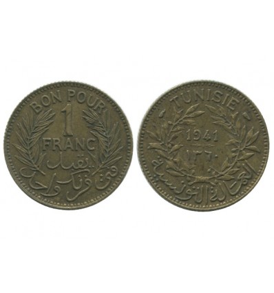 1 Franc Tunisie