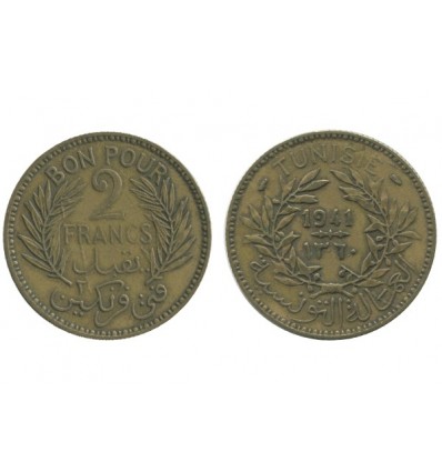 2 Francs Tunisie