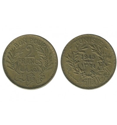 2 Francs Tunisie