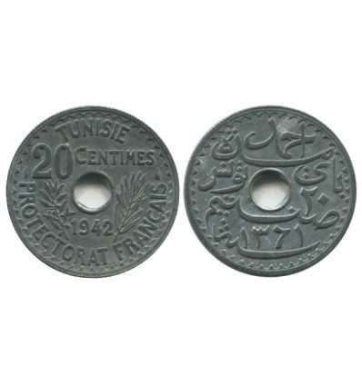 20 Centimes Tunisie