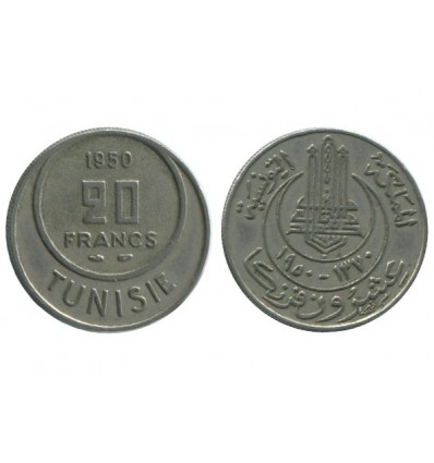 20 Francs Tunisie