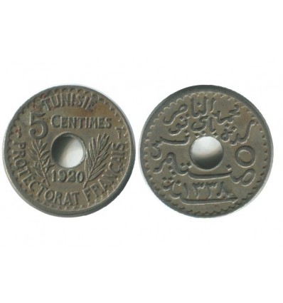 5 Centimes Tunisie