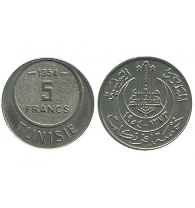 5 Francs Tunisie