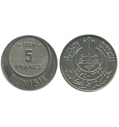 5 Francs Tunisie