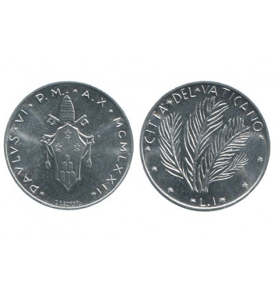 1 Lire Paul VI Vatican