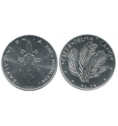 1 Lire Paul VI Vatican