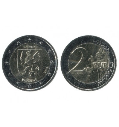 2 Euros Lettonie