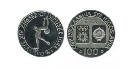 100 Dinars Yougoslavie - Argent