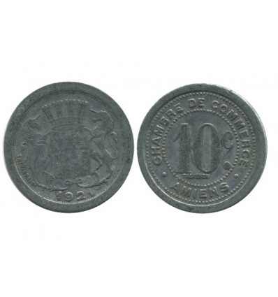 10 Centimes Chambre de Commerce AMIENS