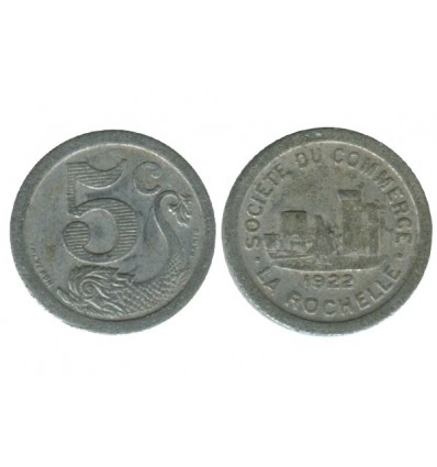 5 Centimes Société de Commerce LA ROCHELLE