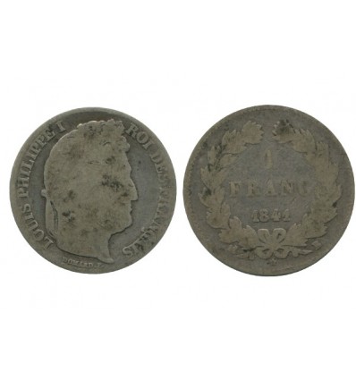 1 Franc Louis Philippe Ier Tête Laurée