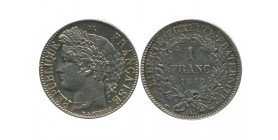 1 Franc Ceres Deuxième République