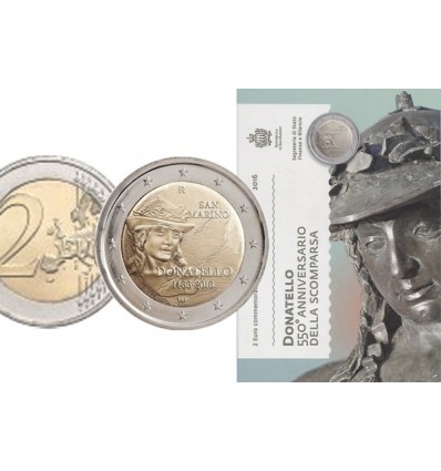 2 Euros Commemoratives Donatello St Marin