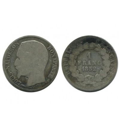 1 Franc Louis Napoleon Bonaparte