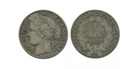 1 Franc Ceres Troisième République