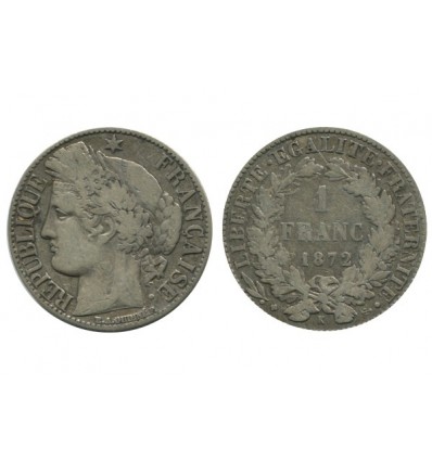 1 Franc Ceres Troisième République
