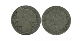 1 Franc Ceres Troisième République