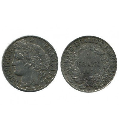 1 Franc Ceres Troisième République