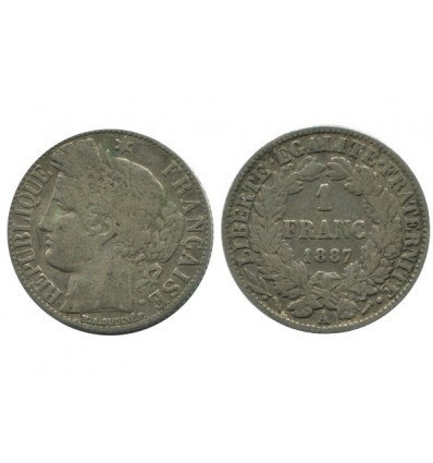 1 Franc Ceres Troisième République