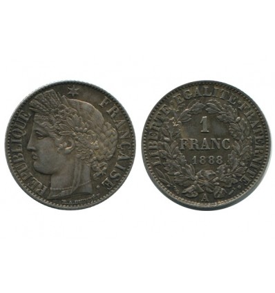 1 Franc Ceres Troisième République