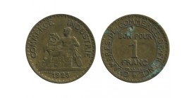 1 Franc Chambre de Commerce Troisième République