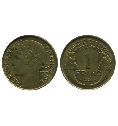 1 Franc Morlon Bronze Aluminium