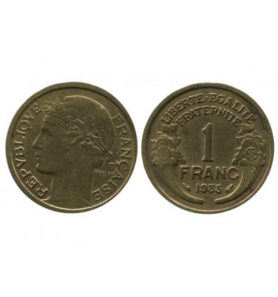 1 Franc Morlon Bronze Aluminium