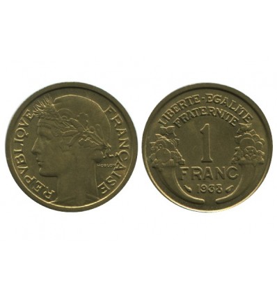 1 Franc Morlon Bronze Aluminium