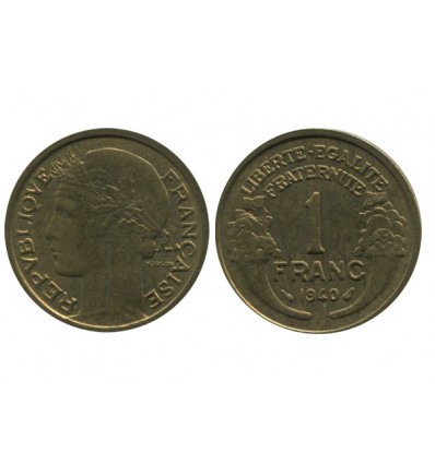 1 Franc Morlon Bronze Aluminium