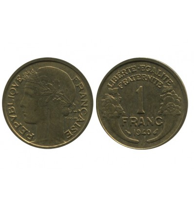 1 Franc Morlon Bronze Aluminium