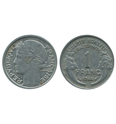 1 Franc Morlon Aluminium Etat Français