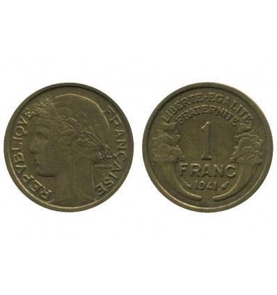 1 Franc Morlon Bronze Aluminium