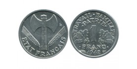 1 Franc Bazor Aluminium Etat Français