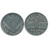 1 Franc Bazor Aluminium Etat Français