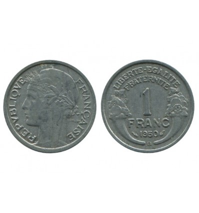 1 Franc Morlon Aluminium Quatrième République