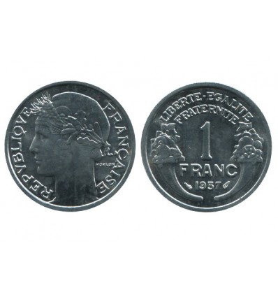 1 Franc Morlon Aluminium Quatrième République