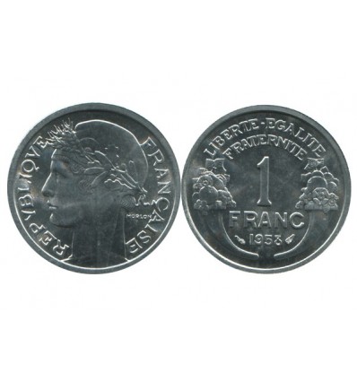 1 Franc Morlon Aluminium Quatrième République