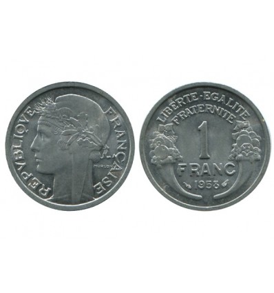 1 Franc Morlon Aluminium Quatrième République