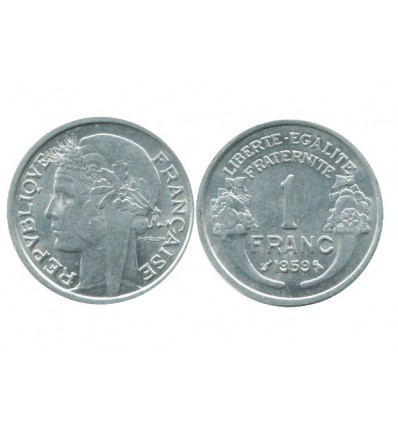 1 Franc Morlon Aluminium Cinquième République