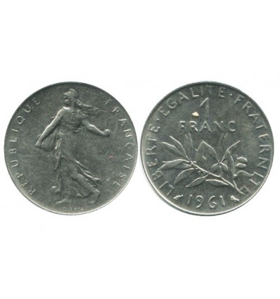 1 Franc Semeuse Nickel