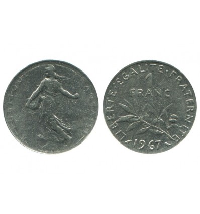 1 Franc Semeuse Nickel