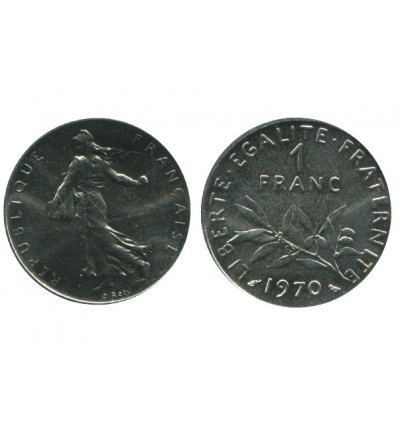 1 Franc Semeuse Nickel