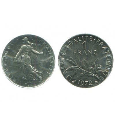 1 Franc Semeuse Nickel