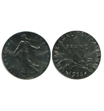 1 Franc Semeuse Nickel