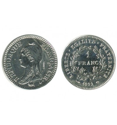 1 franc République - Essai