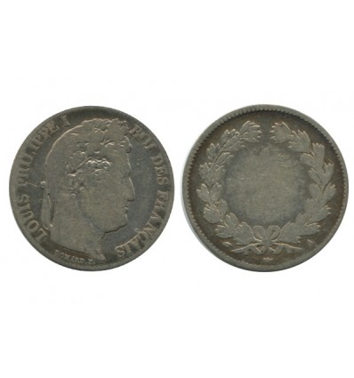 1 Franc Louis Philippe Ier Tête Laurée