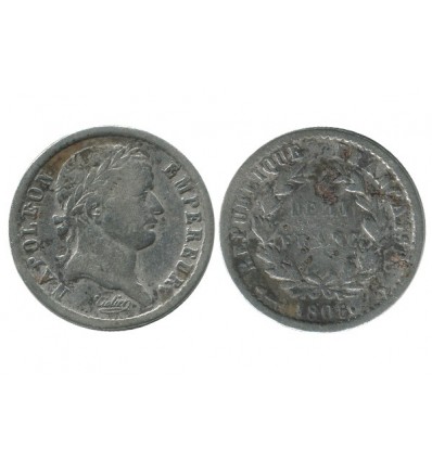 1/2 Franc Napoleon Ier Revers République