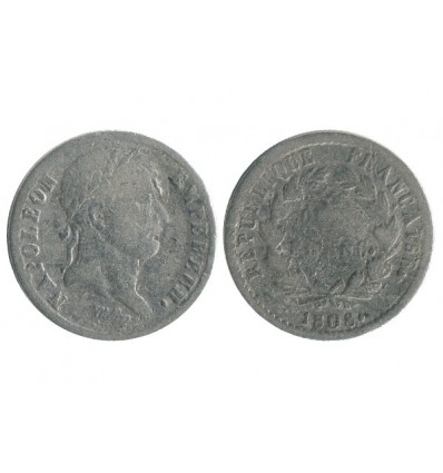 1/2 Franc Napoleon Ier Revers République