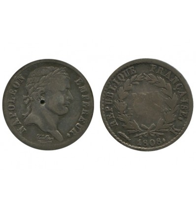 1/2 Franc Napoleon Ier Revers République