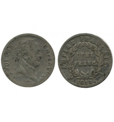 1/2 Franc Napoleon Ier Revers Empire